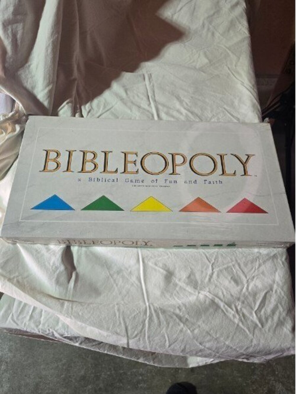 Bibleopoly Board Game - Biblical Game of Fun and Faith